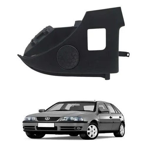 Suporte Tampão Bagagito Esquerdo Vw Gol G3 1999 2003 2004 05 Cinza