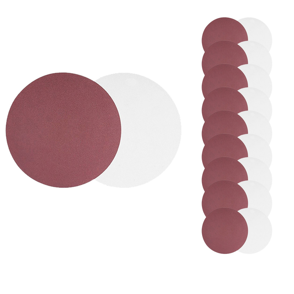 Disco de Lixa 125mm G150 Base de Velcro 10 Peças Charbs