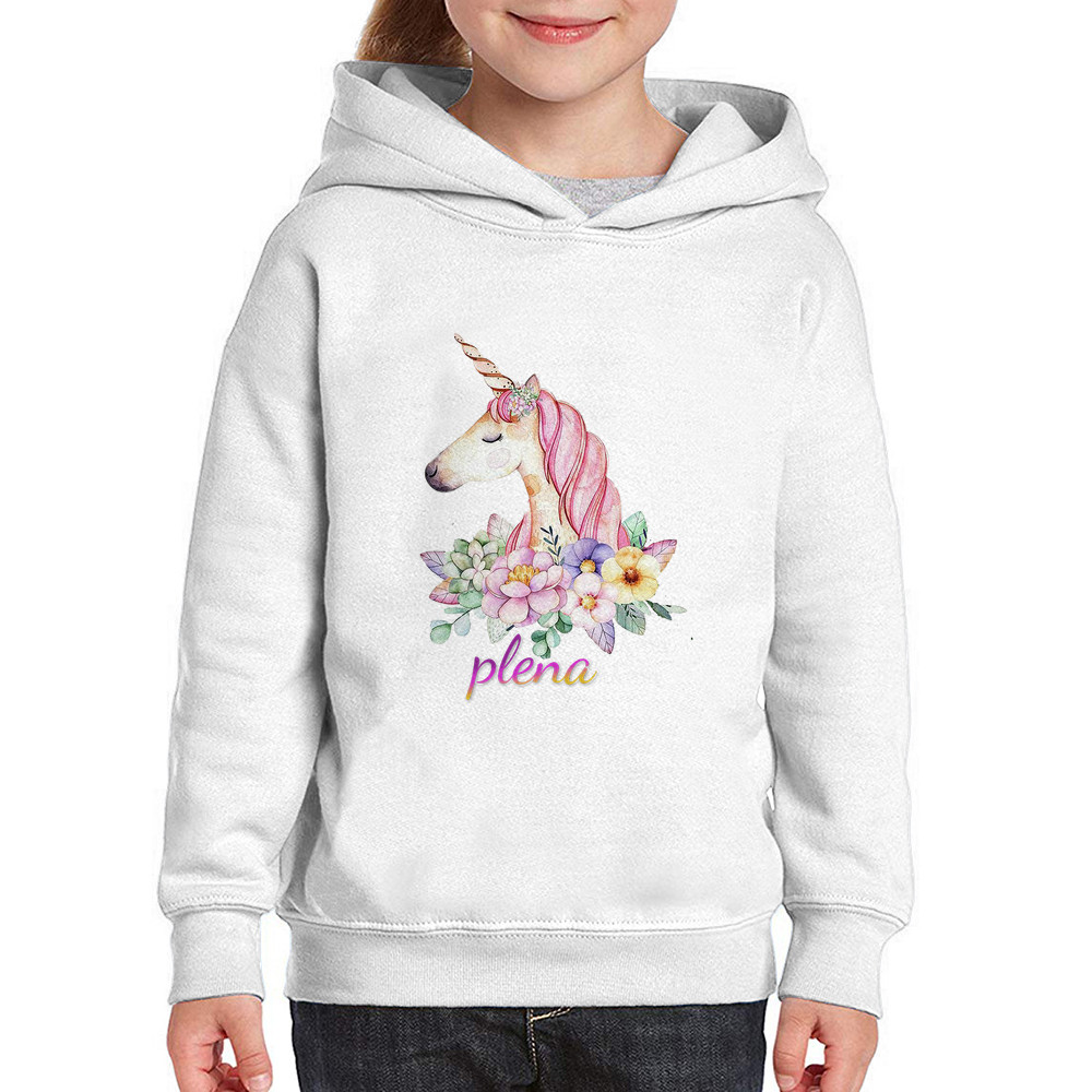 Moletom Infantil Plena Unicórnio Blusa Frio