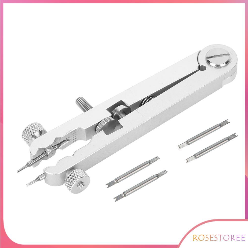Rosestoree Alicate de pulseira de relógio de aço 6825, ferramenta de remoção de banda para reparo de alicate rep kit le