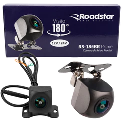 Câmera De Ré Ou Frontal 180 12v/24v Roadstar Rs-185br Prime