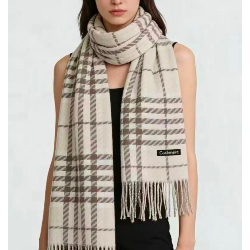 Cachecol Grosso Feminino Pashmina Lenço Moda Xale Echarpe Longo912