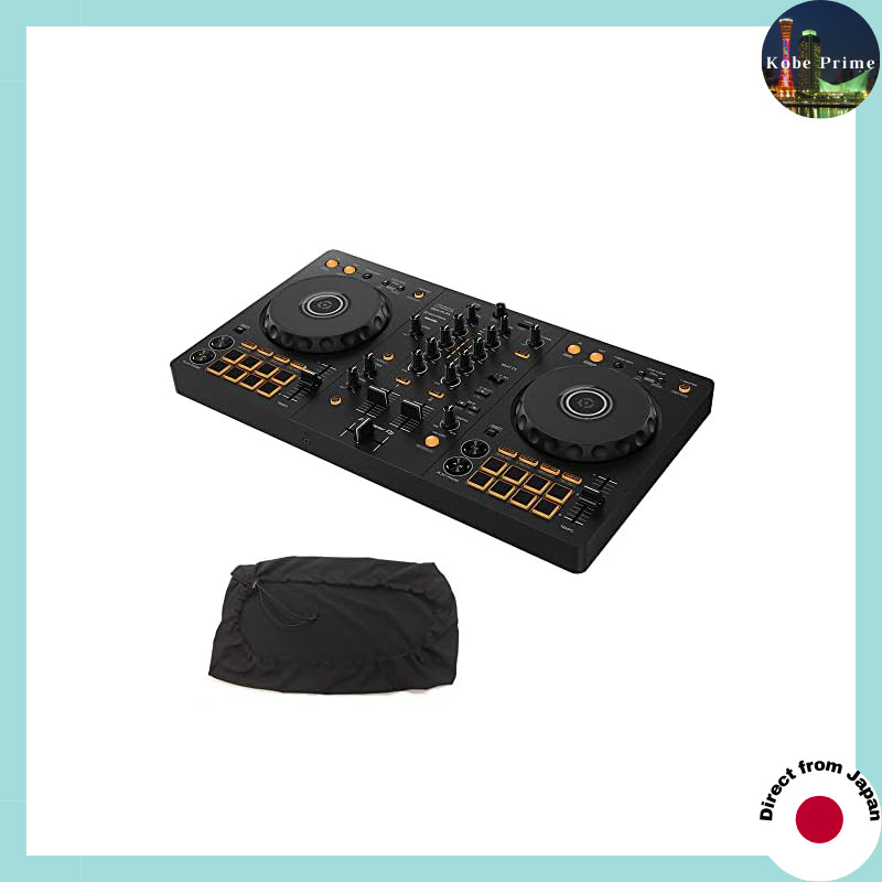 DJ Controller DDJ-FLX4 + Dust Cover Set (Compatible with rekordbox/Serato DJ Lite) [Successor to DDJ-400]