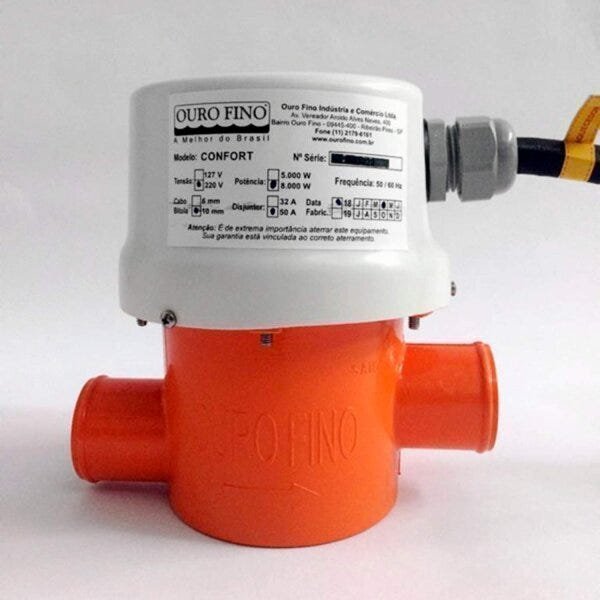 Aquecedor Digital para Hidromassagem Ouro Fino 8000 Watts - 220 V 220V