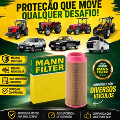 Filtro Ar Chevrolet S10 Blazer 97 A 2012 Mann-filter C14200