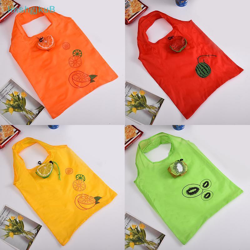 [lLinshgjkuB] Linda Sacola De Compras Dobrável De Frutas , Supermercado De Grande Capacidade , Bolsa De Armazenamento , 