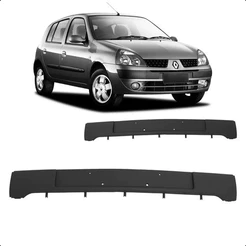 Moldura Central Parachoque Dianteiro Clio 2003 A 2005 Grade