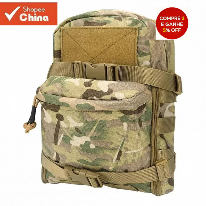【à vista】Mochila à prova de umidade/Coletes Táticos Molle Assault Bag