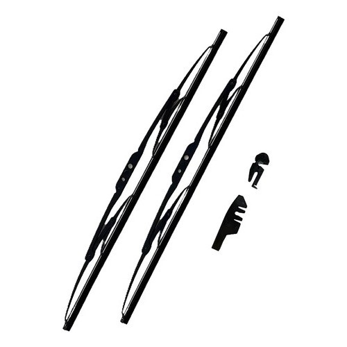 Palheta Limpador Parabrisa Gm Vectra 93 94 95 96 97 98 99 .. Preto
