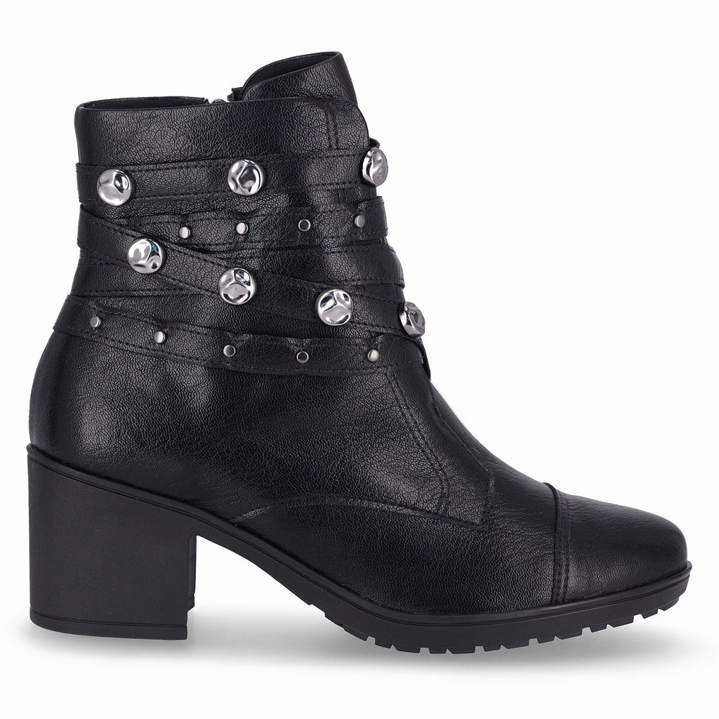 PICCADILLY MAXI - Bota Daiane Cano Curto Salto Alto Preto em Oferta na Shopee