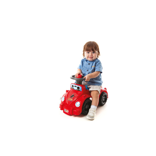 Carrinho Andador Infantil Seguro Desenvolvimento Motor Estimulacao Bebe Diversao vermelho Ketokinha