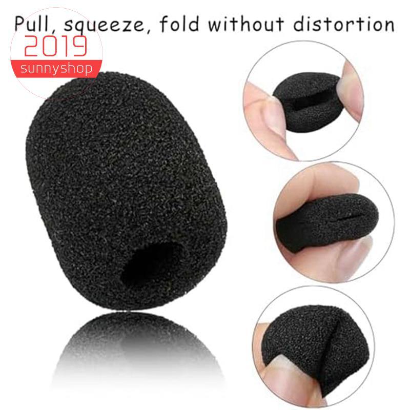[Bestseller S] 30 Pacotes De Pára-Brisas De Microfone De Espuma , Capas Lapela De Tamanho Mini Para Fone De Ouvido , Fác