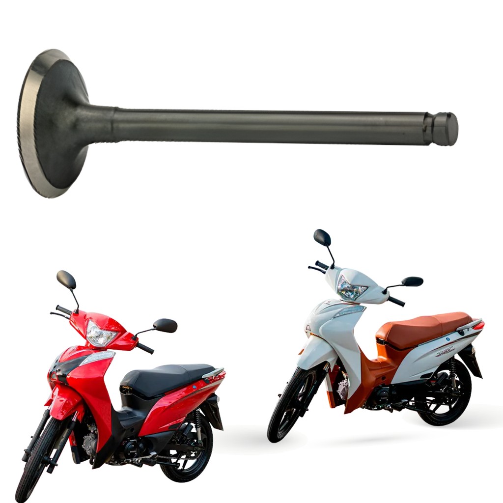 VÁLVULA DE ADMISSÃO IRON SHINERAY JET 50 JET 50X JET 125 JET125X TODOS ANOS
