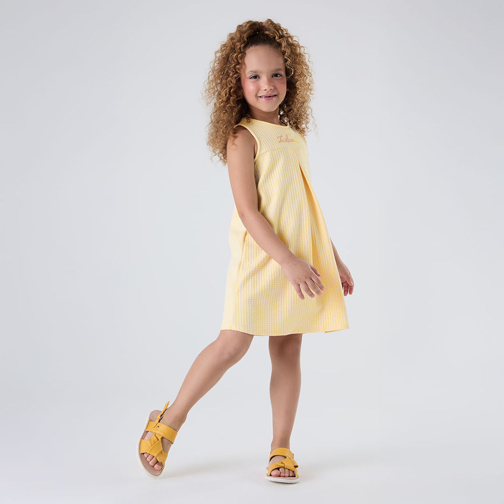 Vestido Regata Infantil Feminino Lilica Ripilica