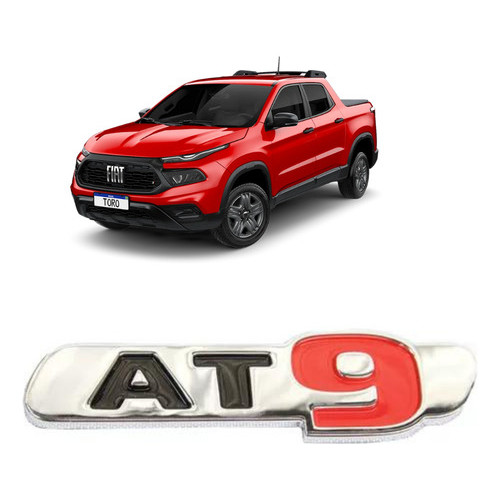 Imagem Emblema Adesivo Da Tampa Traseira Fiat Toro