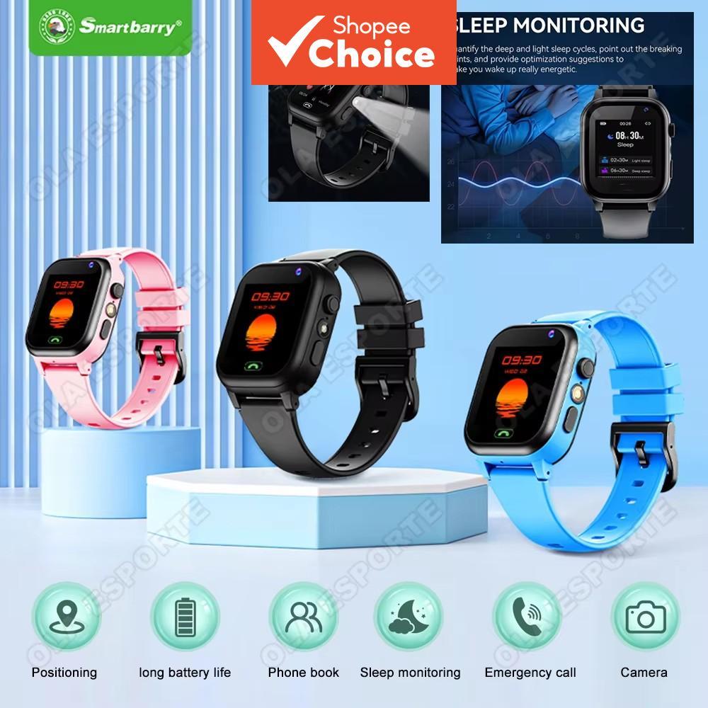  Cartão SIM 4G Smartwatch infantil LBS GPS posicionamento + localização WiFi, relógio inteligente com chamada,