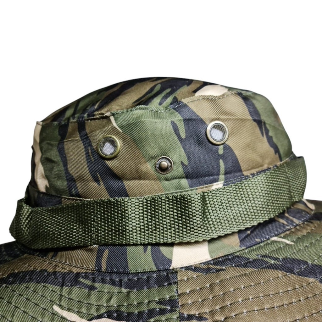 Chapéu tático camuflado chapéu pescador Camping Pesca Masculino Feminino Bucket