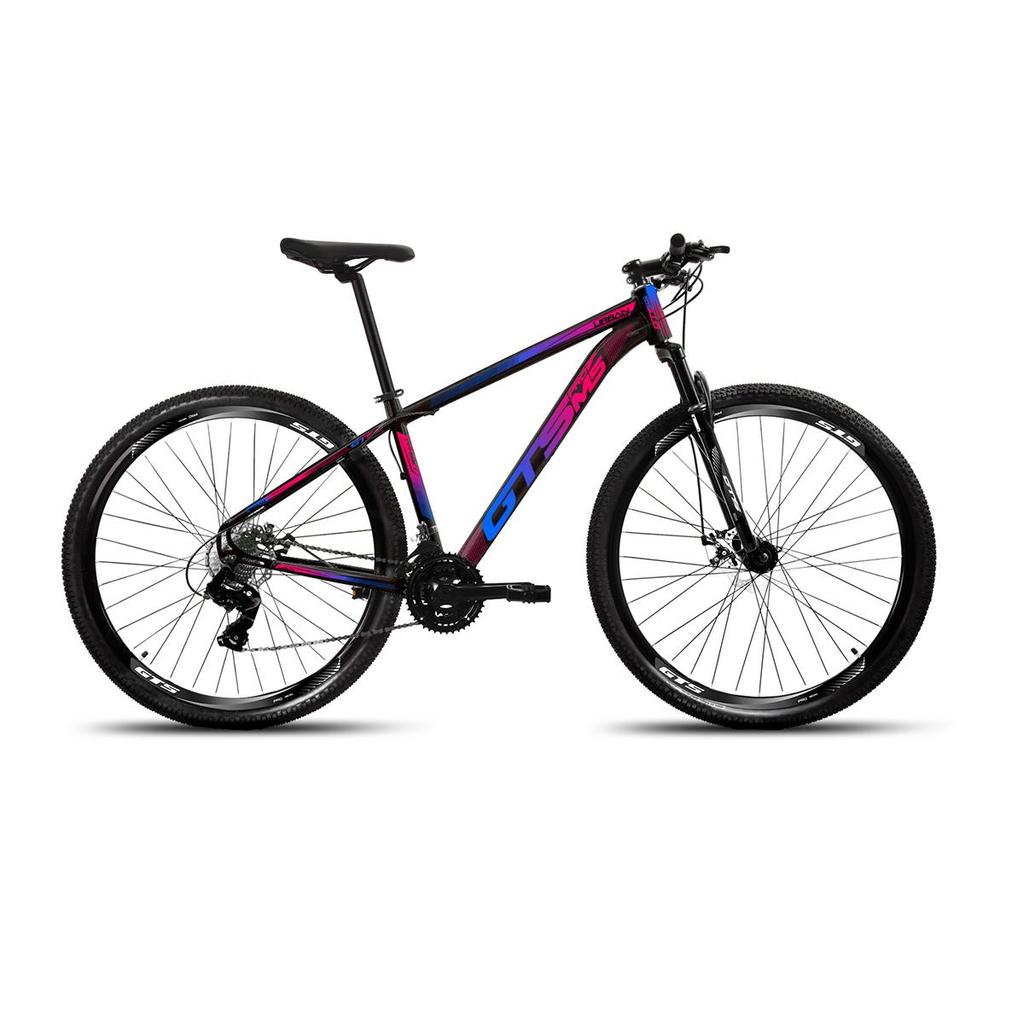 BICICLETA ARO 29 ALUMINIO GTSPROM5 URBAN FREIO A DISCO 24 MARCHAS