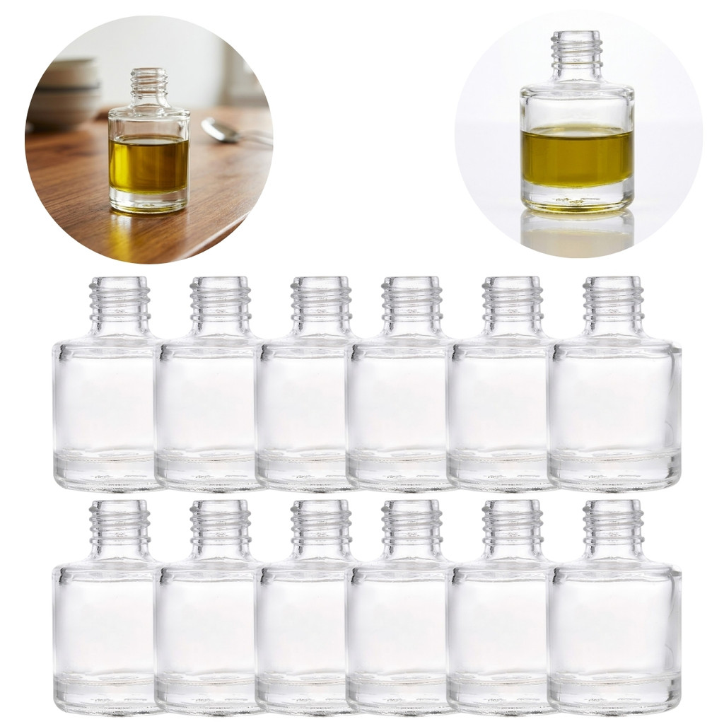 Kit 12 Frascos Mini 8ml Utilidades Domésticas Transparente