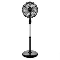 Ventilador de Coluna Britânia 160W 40cm 6 Pás 3 Velocidades Preto 110V
