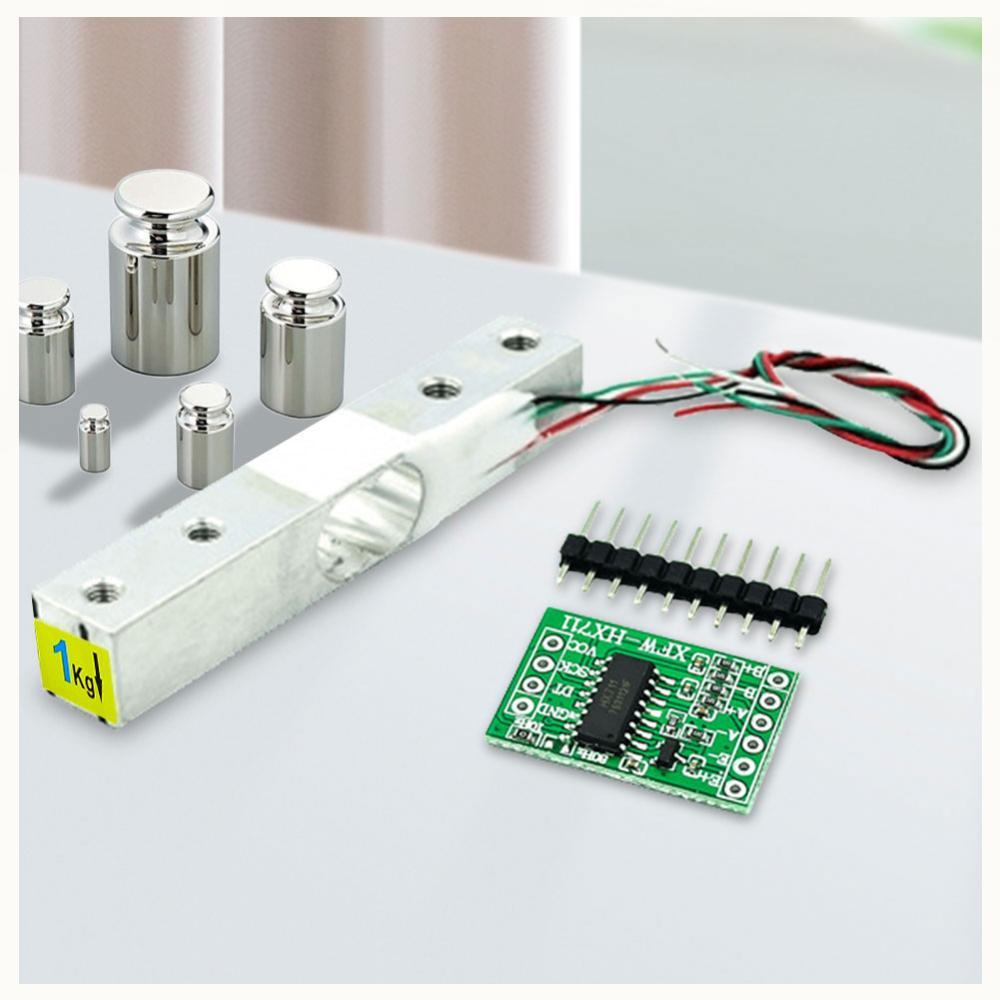 Sensor De Pesagem De Liga De Alumínio HX711 Módulo De Peso AD Útil Para Microcontrolador [waroom.br]