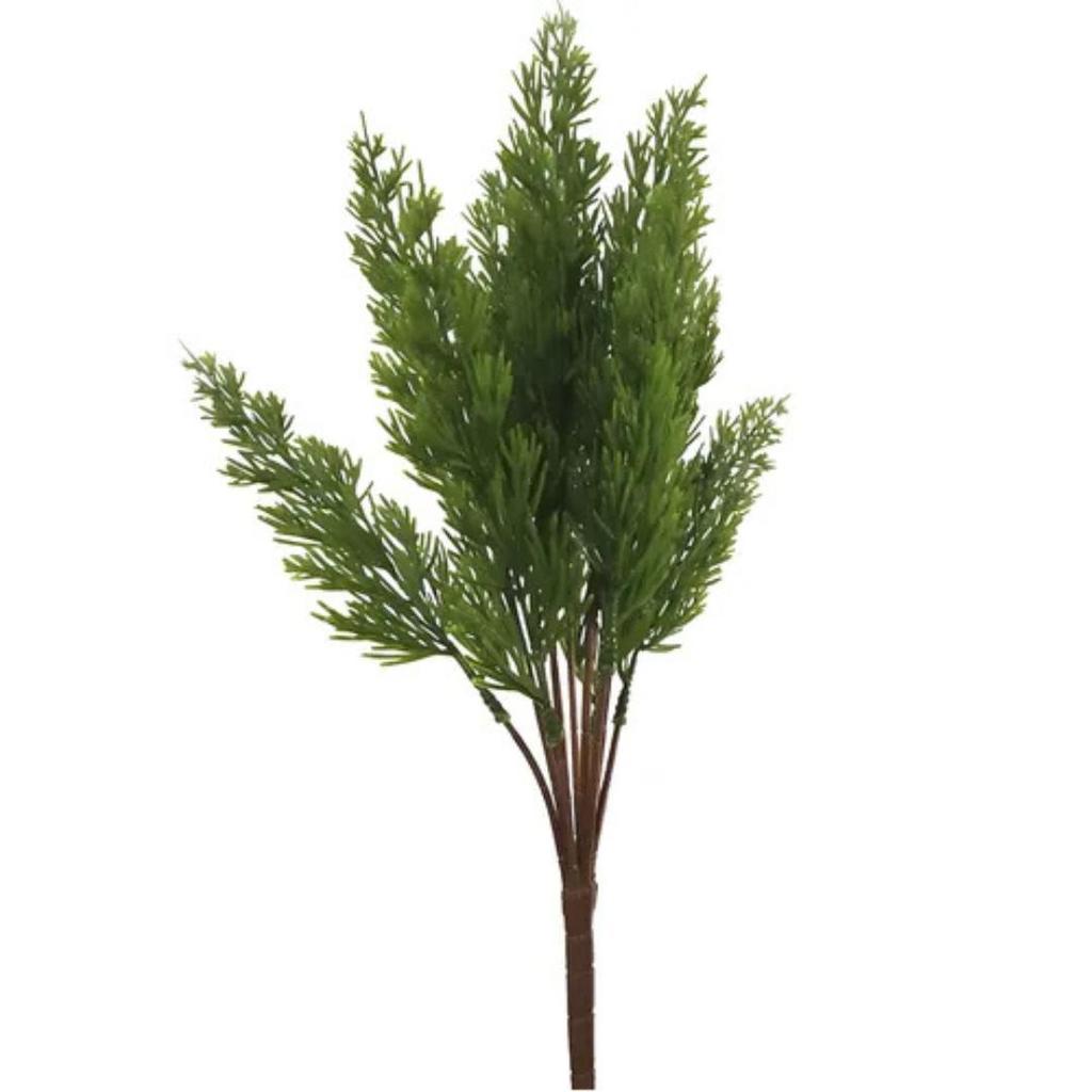 Galho de Pinheiro Artificial Complemento Verde x13 44 cm
