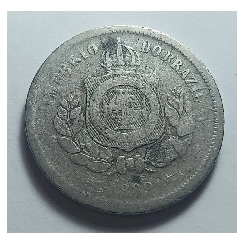 100 Réis 1889 - Império Do Brasil. Elimatec Moedas Antigas.