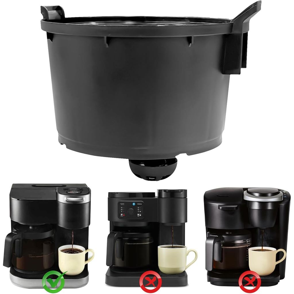Cesto de Filtro de Reposição para Cafeteira K-Duo de Dose Única e Jarra (SOMENTE Gen 1, NÃO Compatível com K-Duo Essenti