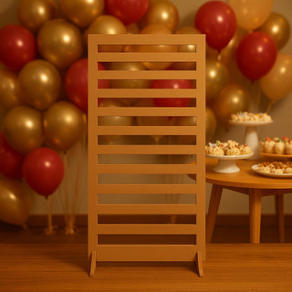 Painel Ripado MDF para Decoração | Fundo de Fotos | Painel de Chão Premium