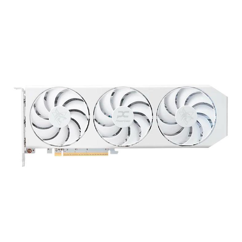 Placa de Video PowerColor Radeon RX 9060 XT Hellhound Spectral White OC, 16GB, GDDR6, 128-bit