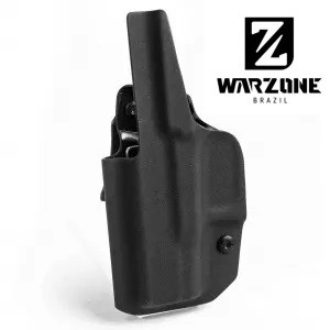 Coldre 30-30 Pistola Glock G26/28 com Red Dot Porte Velado Kydex Preto