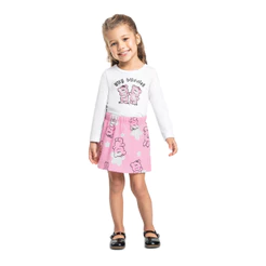Conjunto Infantil Abraço de Amigo Bee Loop