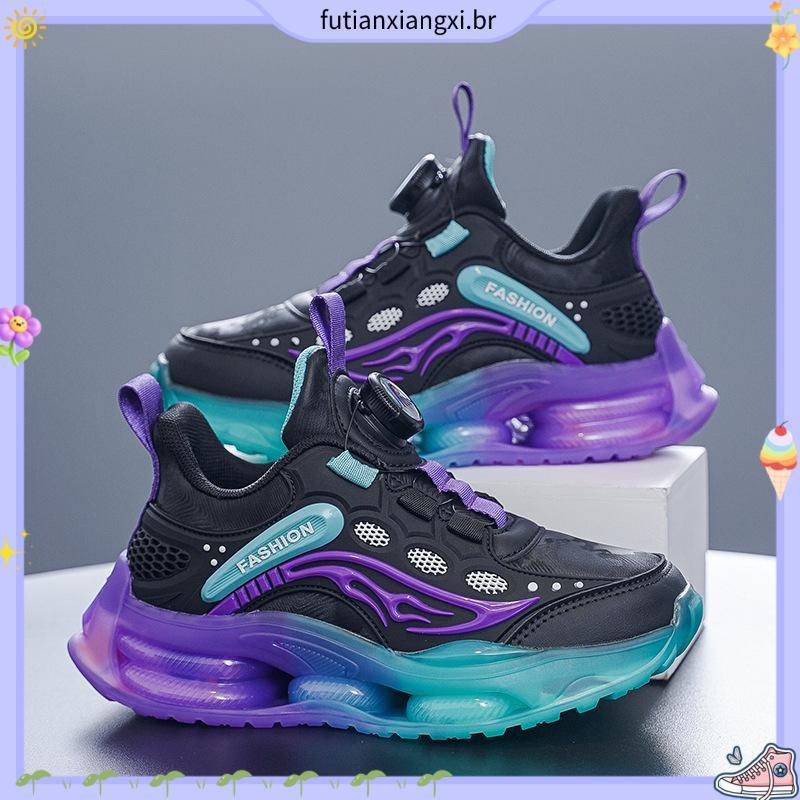 tênis infantil masculino kit tênis infantil masculino Tênis para meninos 2024 Novo Outono Inverno Tênis de basquete in