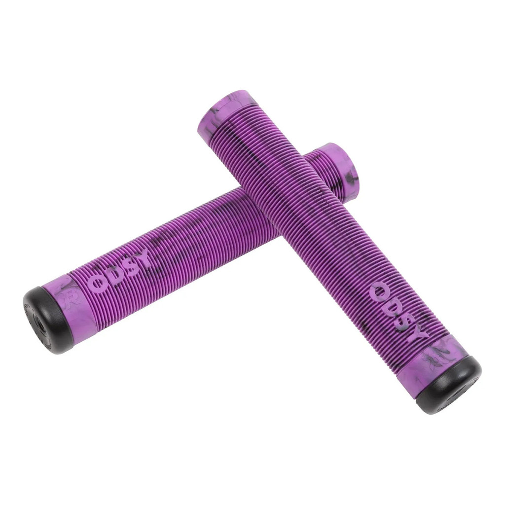 Manopla Bmx Odyssey Broc Raiford 160mm Sem Flange Cores Violeta