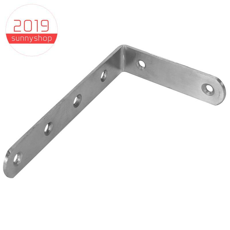 [Bestseller S] 125x75mm Suporte De Ângulo De Canto De Prateleira De Aço Inoxidável Em Forma De L