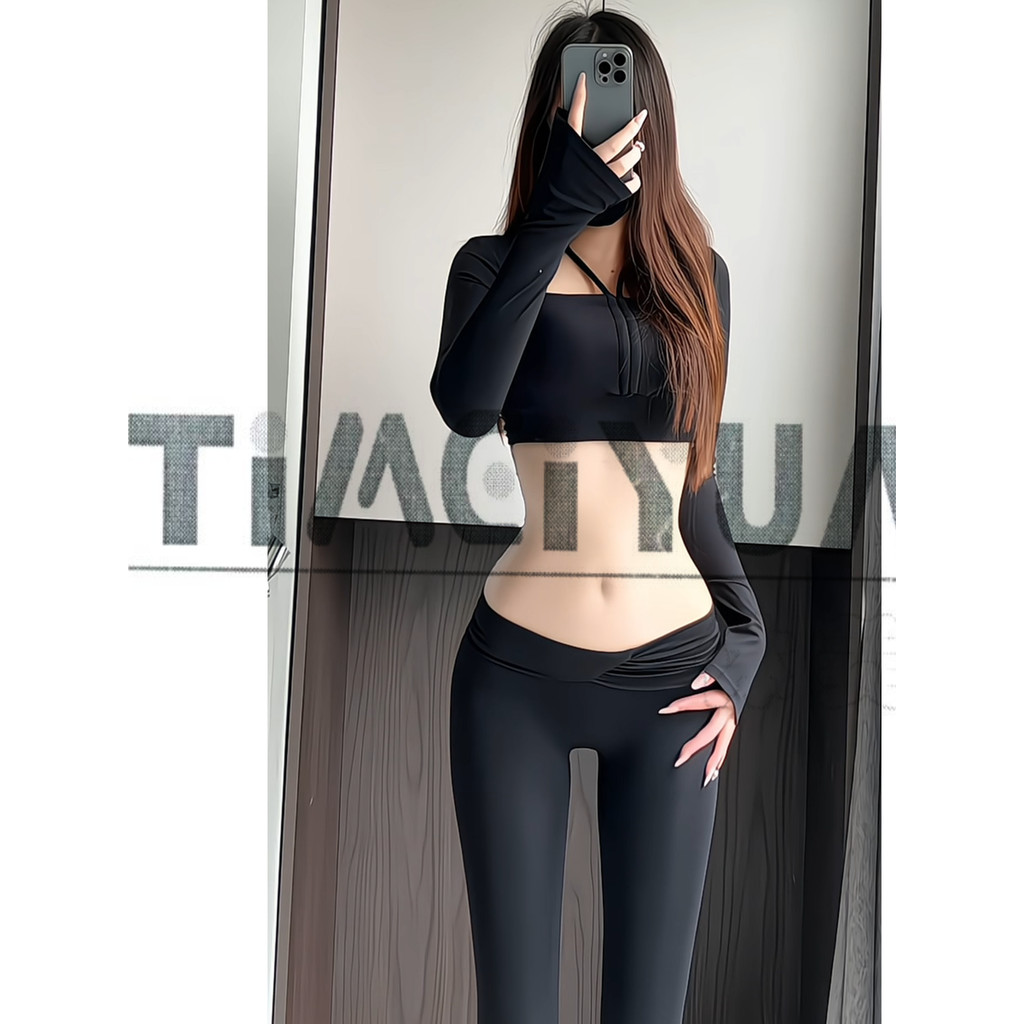Corpo beleza calças de Yoga calças femininas verão esportes lazer treinamento correndo calças de Fitness 2025 novo estil