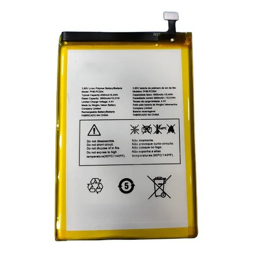 Flex Carga Bateria Phb-pcs04 Para Philco Hit P12 4000mah
