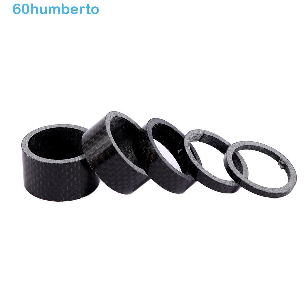HUMBERTO Espaçador 28.6mm Acessórios Da Bicicleta De Fibra Carbono Fone De Ouvido Garfo Dianteiro Lidar Com Barra Anel