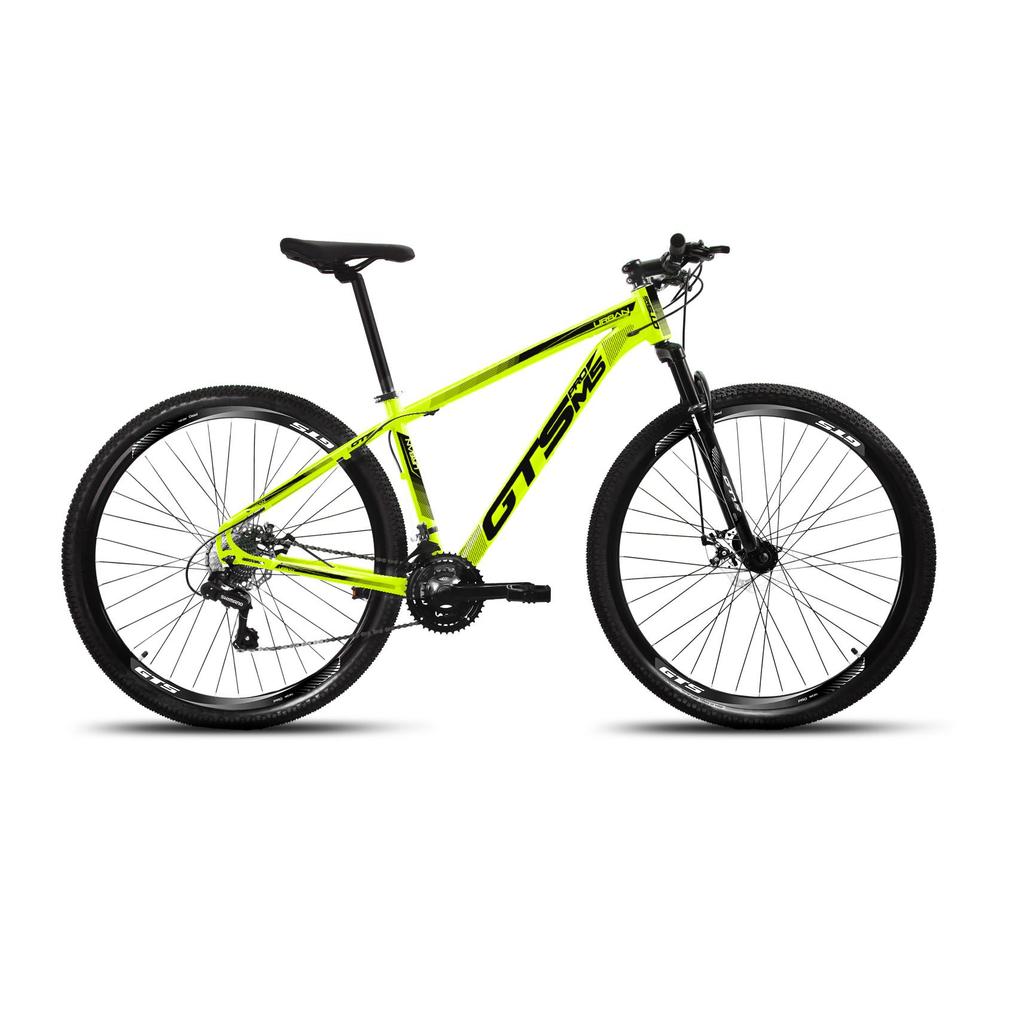Bicicleta Aro 29 GTS Urban Color Câmbios Shimano 21 Marchas Freio a Disco