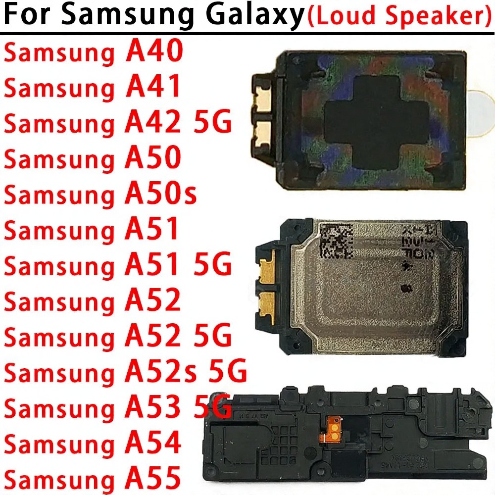 Campainha De Alto-Falante Inferior Para Samsung A40 A41 A42 5G A50 A50s A51 5G A52 A52s A53 5G A54 A55 Módulo Mais Peça 