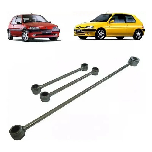 Kit Haste Bieleta Cambio Trambulador  Peugeot 106 1995/2001 Cinza