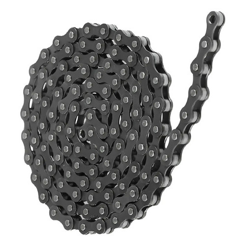 Corrente Grossa Para Bicicleta Paco 1 Velocidade 114 Elos Preto Bike