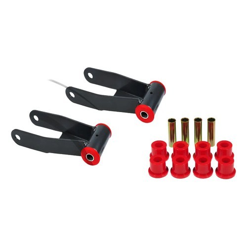 Ranger Até 97 Kit Buchas Feixe De Molas Pu + Jumelo Completo