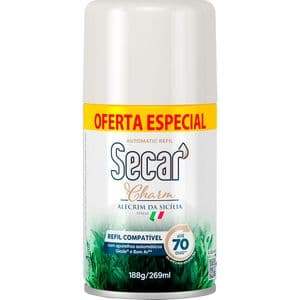 Desodorizador Aerossol Secar Alecrim da Sicília 269ml
