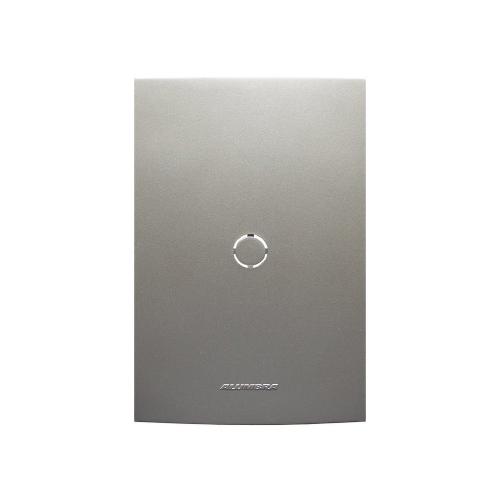 Placa 4X2 com Suporte Para Cega Saída De Fio Inova Pro Class Alumbra Titanium
