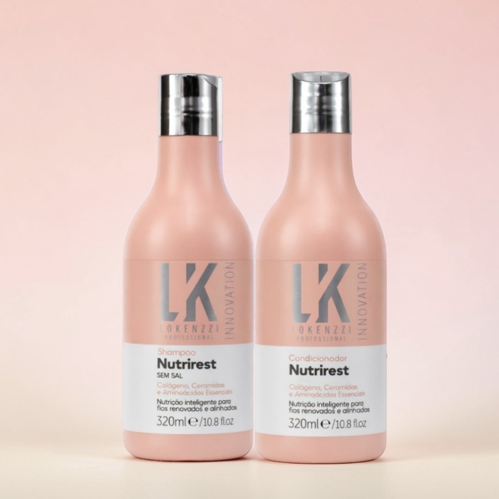 Kit Nutrirest Shampoo + Condicionador Lokenzzi 320ml — imagem 2 de 2