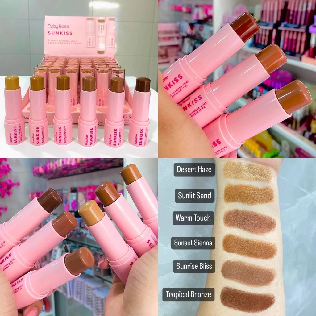 Bronzer Cremoso Stick Sunkiss LANÇAMENTO By Ruby Rose New