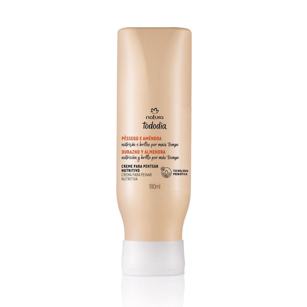 Creme para Pentear Nutritivo Tododia Pêssego e Amêndoa 180ml