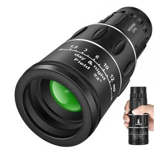 Monóculo Luneta Telescópio Tático Profissional Militar Espião Tatico Alcance 8km + Capa