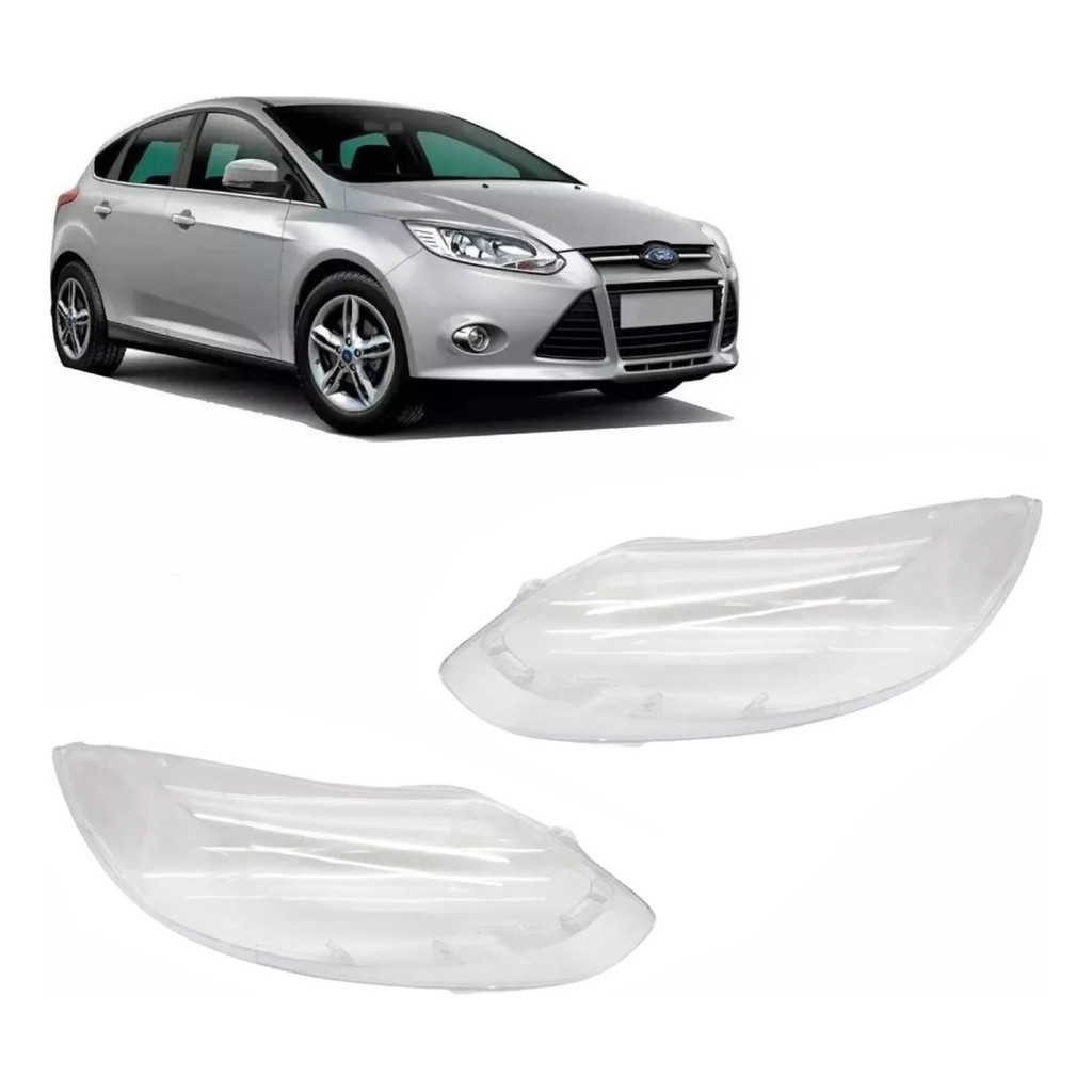 Par Lente Farol Ford Focus 14 15 16 Sedan Hatch Titanium